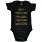 Preview: Baby‑Body „Wenn Mama & Papa nein sagen, frage ich Uroma“