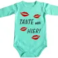 Preview: Baby-Body mit Druck Tante war hier