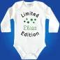 Preview: Baby-Body personalisiert mit Name und Sternmotiv
