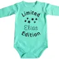 Preview: Baby‑Body „Limited Edition“ mit Sternen