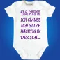 Preview: Baby‑Body mit humorvollem Scheiße‑Spruch
