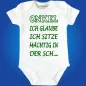 Preview: Babybody mit wählbarer Familienperson und Fun‑Design
