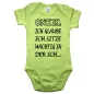 Preview: Baby‑Body mit humorvollem Scheiße‑Spruch