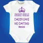 Preview: Babybody „Sorry Boys“ humorvoller Papa Spruch