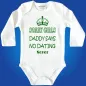 Preview: Babybody „No Dating Never“ für Jungen und Mädchen