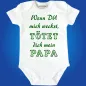 Preview: Babybody mit humorvollem Weck‑Spruch für Babys