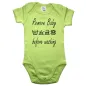 Preview: Babybody witziger Waschhinweis Body