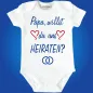 Preview: Babybody Hochzeitsantrag