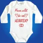 Preview: Baby‑Body „Mama/Papa willst du uns heiraten“ mit Ring‑Symbolen