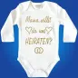 Preview: Baby Bodysuit with a saying marry