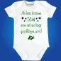 Preview: Bedruckter Baby‑Body mit lustigem Schlaf‑Motiv