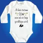 Preview: Baby‑Body mit Spruch „Ab heute bestimme ich, wann und wie lange geschlafen wird“