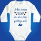Preview: Lustiger Baby‑Body mit frechem Schlaf‑Spruch