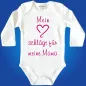 Preview: Baby-Body mit Tante und Onkel