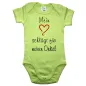 Preview: Baby‑Body „Mein Herz schlägt für Papa“ mit Herz Symbol