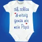 Preview: Baby-Body mit Papa