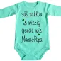 Preview: Baby-Body mit lustigem Spruch