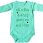 Preview: Babybody mit Doppelherz und liebevollem Text