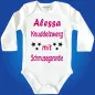 Preview: Baby-Body mit Druck Knuddelzwerg
