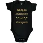 Preview: Baby-Body mit Druck Schmusegarantier