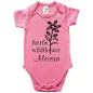 Preview: Mädchen‑Babybody mit zarter Wildblume