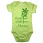 Preview: Baby‑Body mit „wildflower“ und individuellem Namen