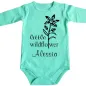 Preview: Baby‑Body mit Blume und Wunschname