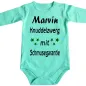 Preview: Baby-Body mit Druck - Personalisiert