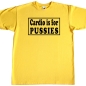 Preview: Fun Herren T-Shirt - Cardio is for Pussies