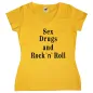 Preview: Damen T-Shirt mit Druck Rock 'n' Roll