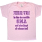 Preview: Kinder T-Shirt Oma