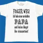 Preview: Kinder T-Shirt „Finger weg, ich habe eine verrückte Oma“