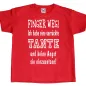 Preview: Kinder T-Shirt mit humorvollem Familien‑Spruch