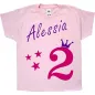 Preview: Kinder T-Shirt zum Geburtstag mit Wunschname