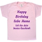 Preview: Kinder TShirt Happy Birthday