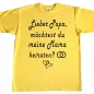 Preview: Kinder Shirt mit liebevollem Antrag vom Kind