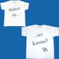 Preview: T-Shirts Set Hochzeit