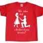 Preview: Kinder T-Shirt Heiraten