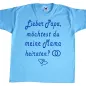 Preview: Kinder Shirt mit romantischem Mama‑Papa‑Spruch
