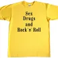 Preview: T-Shirt mit Druck Rock 'n' Roll