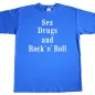 Preview: T-Shirt mit Druck Rock 'n' Roll