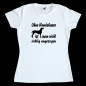 Preview: Fun Damen T-Shirt Hund - Ohne Hundehaare