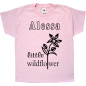 Preview: Kinder T-Shirt mit Blumen