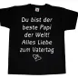 Preview: Kinder T-Shirt für Vatertag