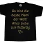 Preview: Kinder T-Shirt mit Druck Muttertag