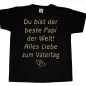 Preview: Kinder T-Shirt mit Druck Vatertag