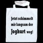 Preview: Tragetasche - Stofftasche - Joghurt schimmelt