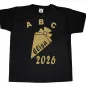 Preview: Kinder TShirt mit Aufdruck Einschulung