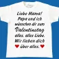 Preview: Kinder T-Shirt zum Valentinstag