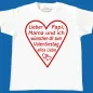 Preview: Kinder T-Shirt zum Valentinstag